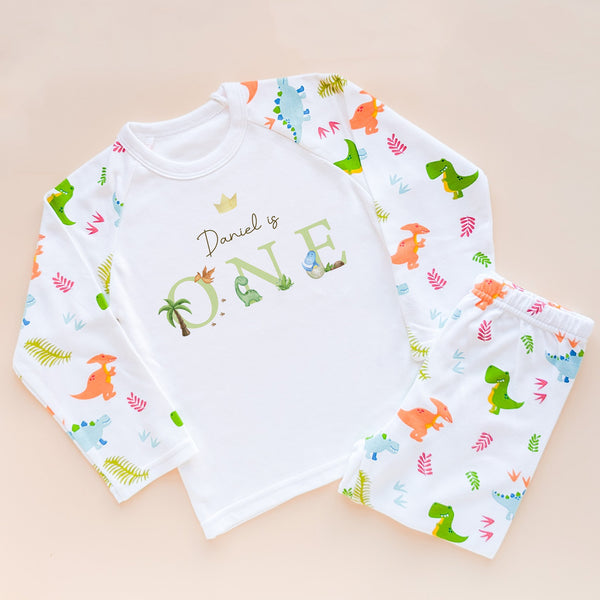 Personalised 1st best sale birthday pyjamas