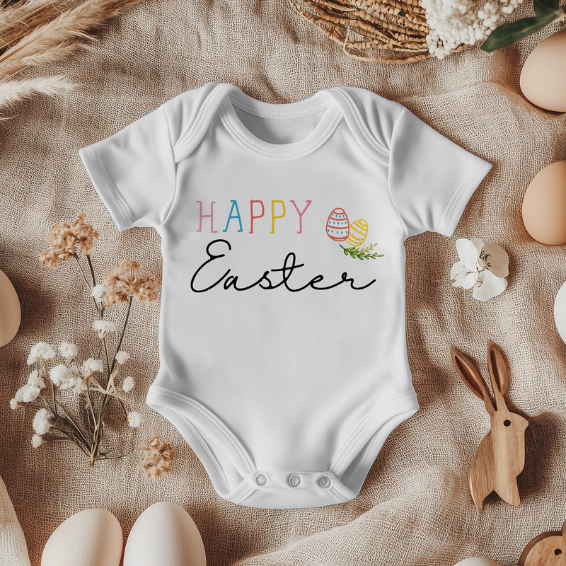 Happy Easter Baby Bodysuit