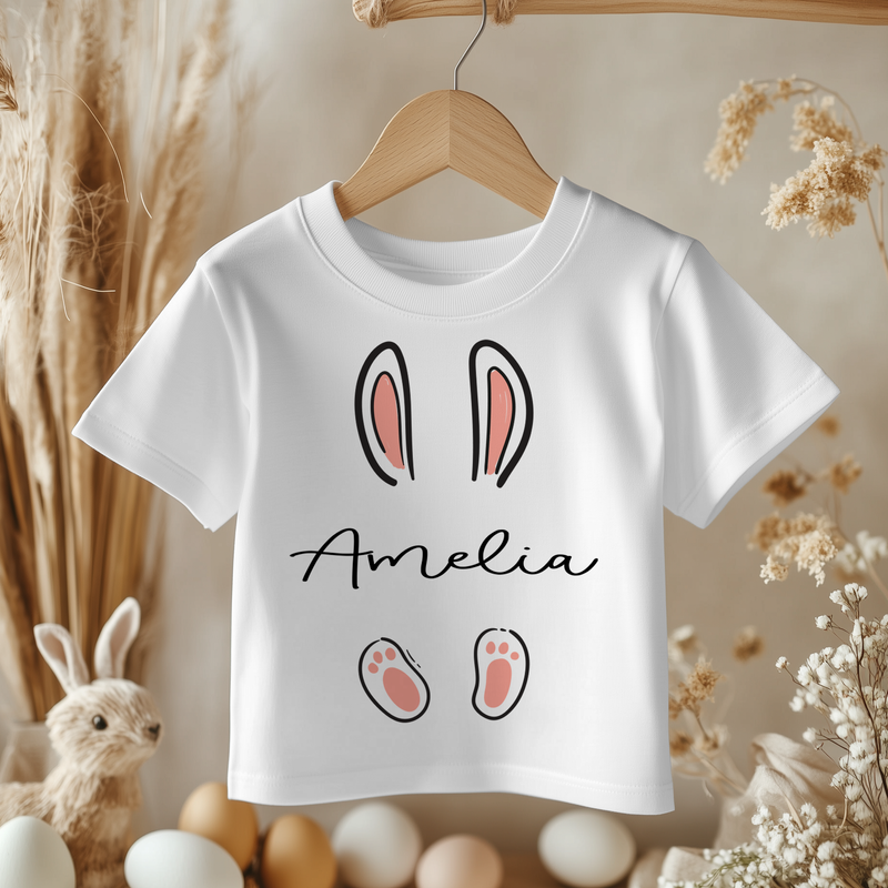 Personalised Name Easter Toddler T Shirt