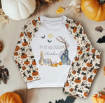 Halloween Peter Rabbit Inspired Personalised Kids Pyjamas Set