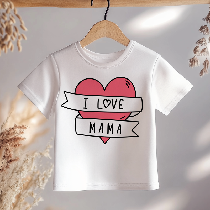 I Love Mama Toddler & Kids T Shirt