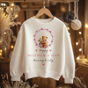 Mother's Day Girl Bear Personalised Toddler & Kids Sweatshirt