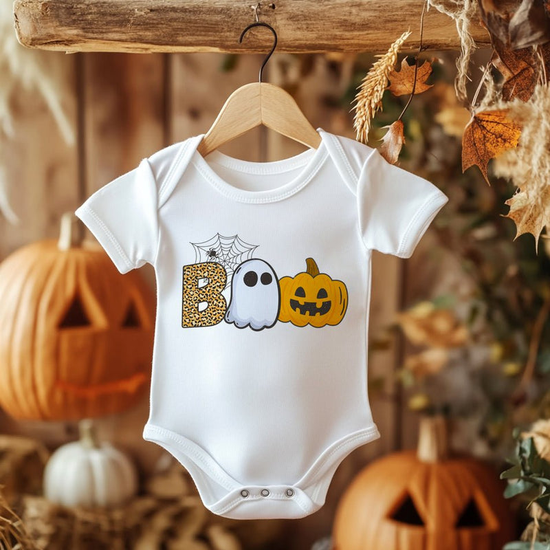 Boo Halloween Baby Bodysuit - Little Lili Store