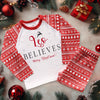 Christmas Believe Personalised Name Pyjamas Set - Little Lili Store