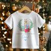 Christmas Peter Rabbit Inspired Boy Personalised Toddler & Kids T Shirt - Little Lili Store