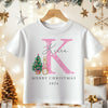 Christmas Peter Rabbit Inspired Girl Personalised Toddler & Kids T Shirt - Little Lili Store