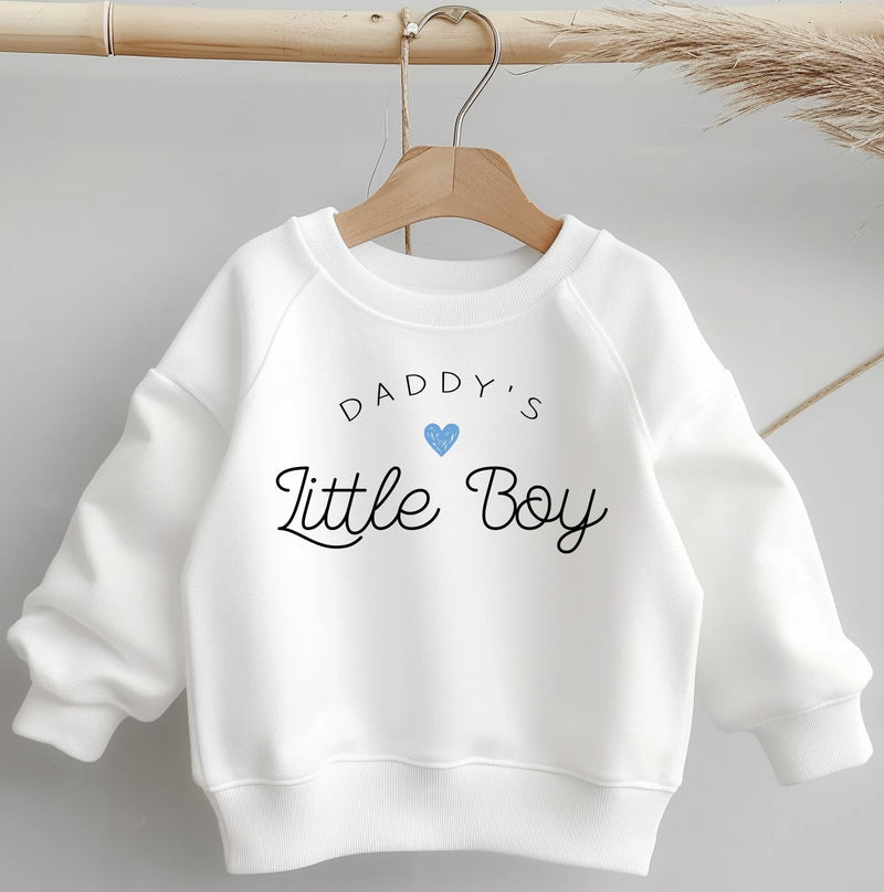 Daddy's Little Boy Toddler & Kids Sweatshirt - Little Lili Store