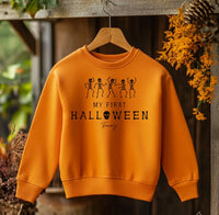 Halloween Dancing Skeletons Personalised Toddler & Kids Sweatshirt - Little Lili Store