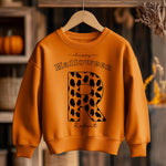 Halloween Ghosts Pattern Personalised Toddler & Kids Sweatshirt - Little Lili Store