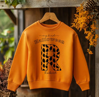 Halloween Ghosts Pattern Personalised Toddler & Kids Sweatshirt - Little Lili Store