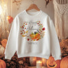 Halloween Wreath Personalised Toddler & Kids Sweatshirt - Little Lili Store