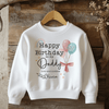 Happy Birthday As My Daddy Personalised Gift Toddler & Kids Sweatshirt - Little Lili Store