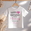 Happy Birthday As My Mummy Girl Personalised Toddler & Kids T Shirt - Little Lili Store