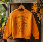 Happy Halloween Pumpkins Pattern Personalised Toddler & Kids Sweatshirt - Little Lili Store