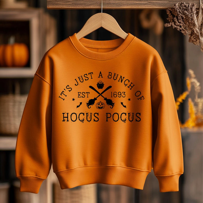 It's A Bunch Of Hocus Pocus Toddler & Kids Sweatshirt - Little Lili Store