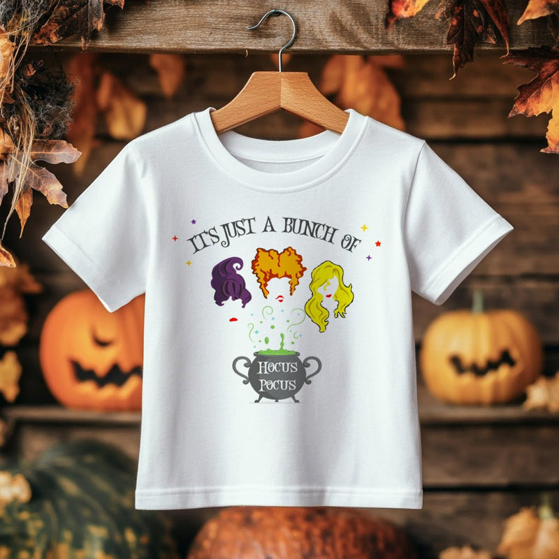 It's Just A Bunch Of Hocus Pocus Toddler & Kids T Shirt - Little Lili Store