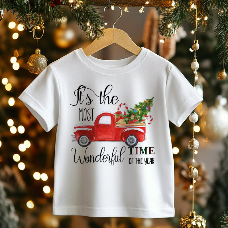 It's The Most Wonderful Time Of The Year Toddler & Kids T Shirt - Little Lili Store