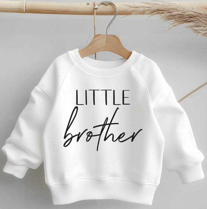 Little Brother Minimalist Style Toddler & Kids Sweatshirt - Little Lili Store