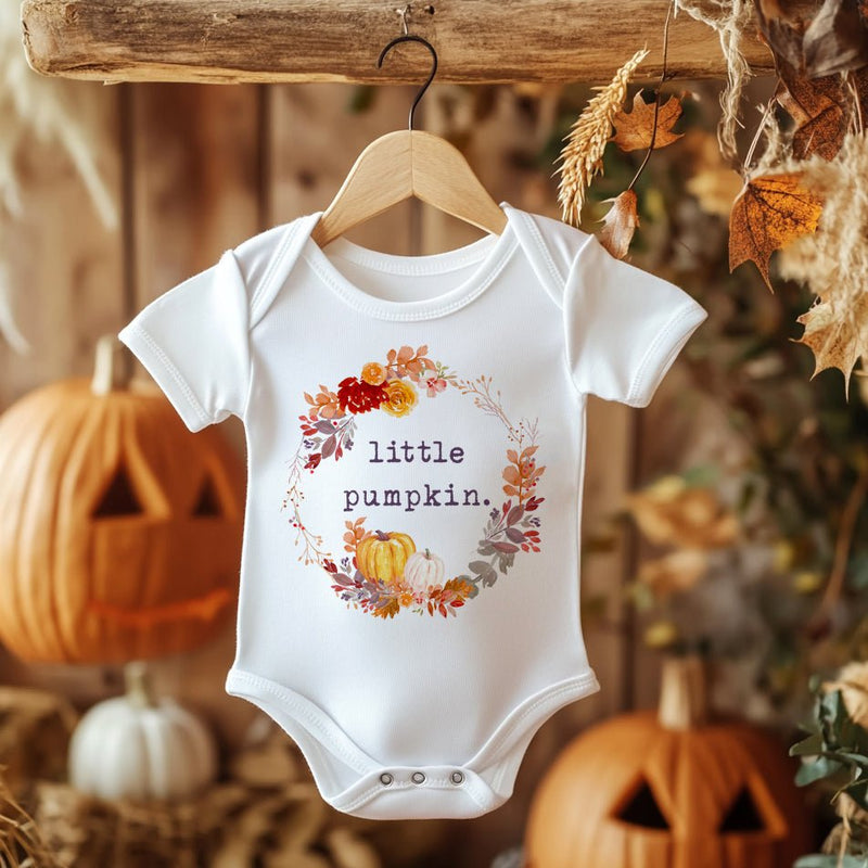 Little Pumpkin Halloween Baby Bodysuit - Little Lili Store