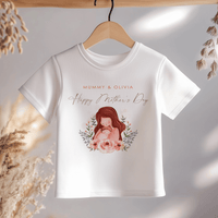 Mother And Baby Personalised Mother's Day Toddler & Kids T Shirt - Little Lili Store