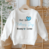 Mother's Day Blue Boy Personalised Toddler & Kids Sweatshirt - Little Lili Store