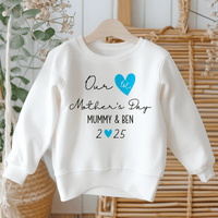 Mother's Day Boy Personalised Toddler & Kids Sweatshirt - Little Lili Store