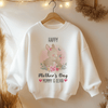 Mother's Day Cute Bunnies Personalised Toddler & Kids Sweatshirt - Little Lili Store