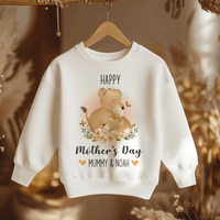 Mother's Day Cute Lions Personalised Toddler & Kids Sweatshirt - Little Lili Store