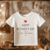 Mother's Day Heart Personalised Toddler & Kids T Shirt - Little Lili Store