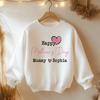 Mother's Day Pink Girl Personalised Toddler & Kids Sweatshirt - Little Lili Store