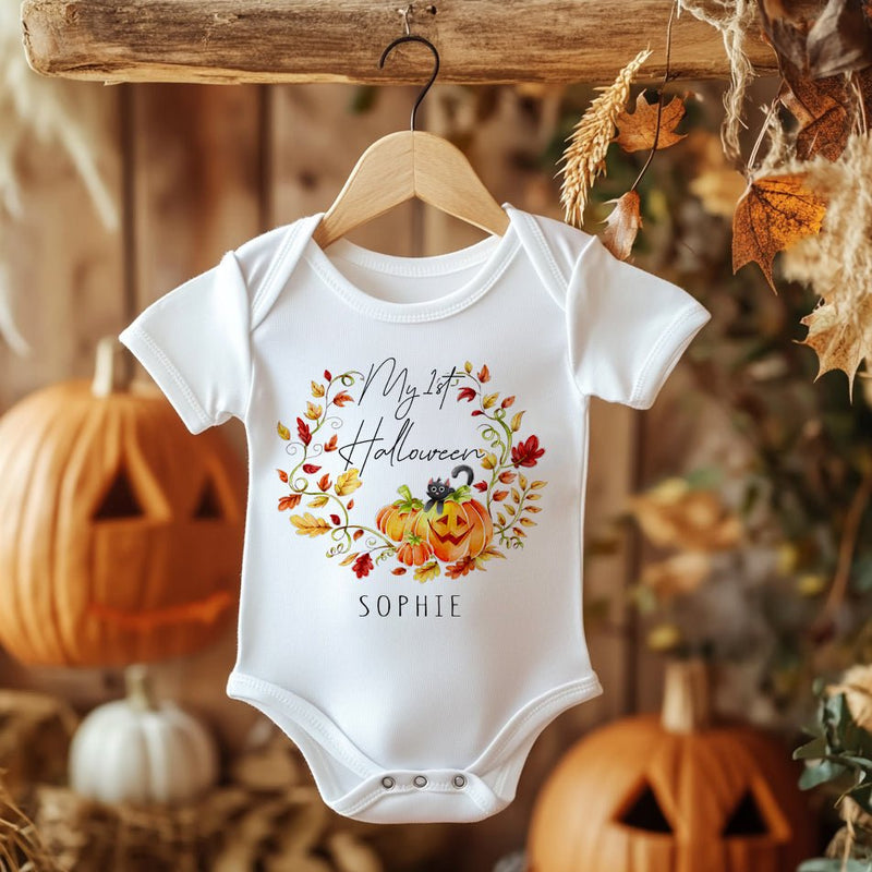 My 1st Halloween Personalised Baby Bodysuit - Little Lili Store