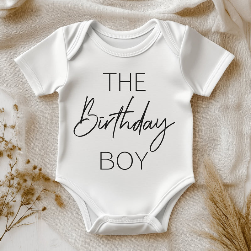 The Birthday Boy Baby Bodysuit - Little Lili Store