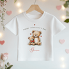 Valentines Day Teddy Bears Personalised Toddler & Kids T Shirt - Little Lili Store