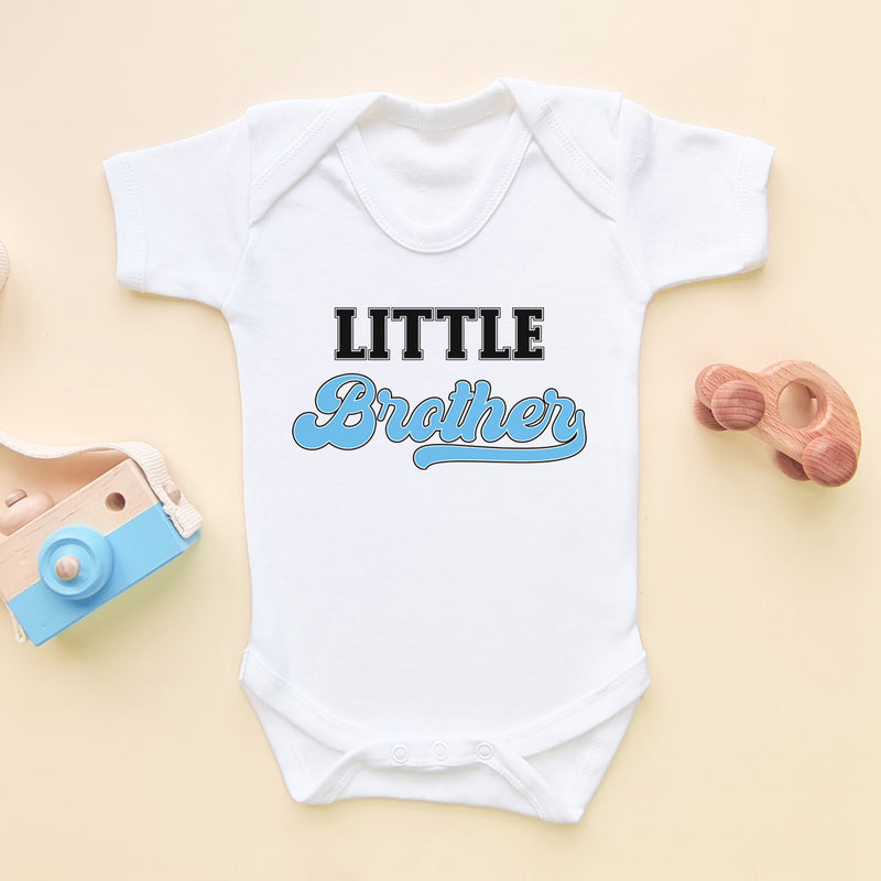 Little Brother College Style Baby Bodysuit (6565143543880)