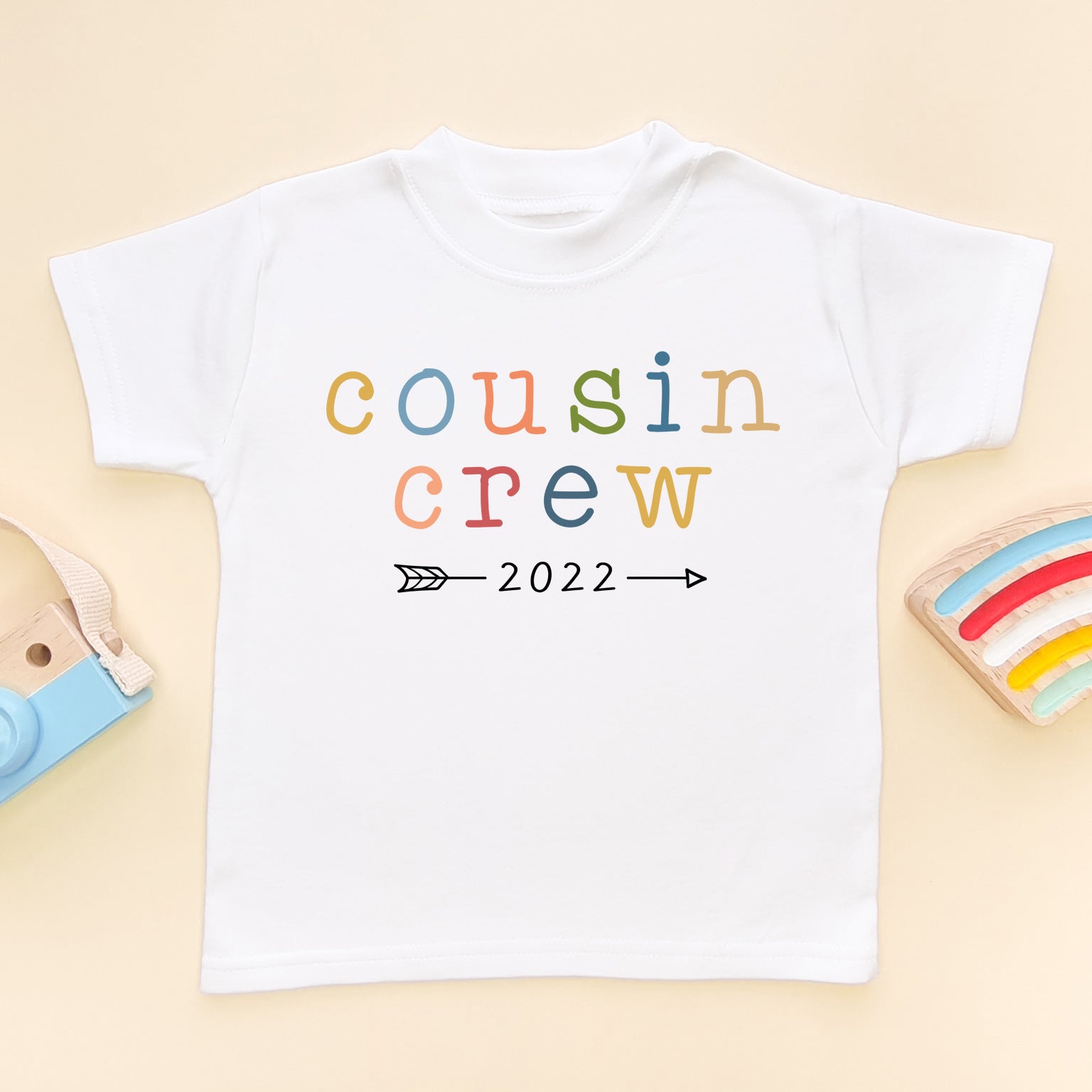 Cousin Crew Personalised Year Toddler Kids T Shirt