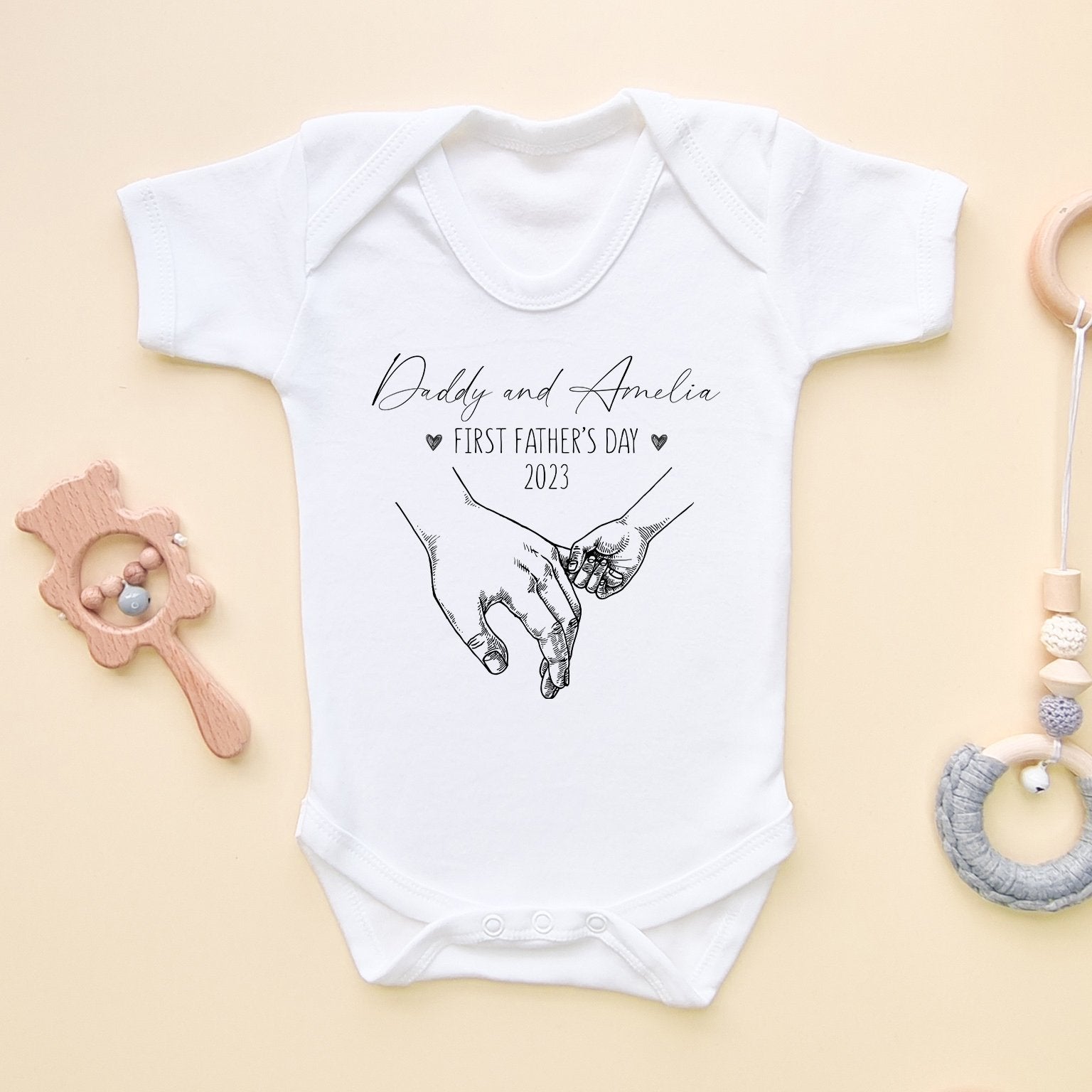 Fathers day 2024 baby onesie