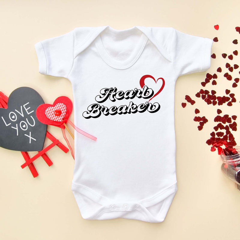 Heart Breaker Baby Bodysuit - Little Lili Store (6604805275720)