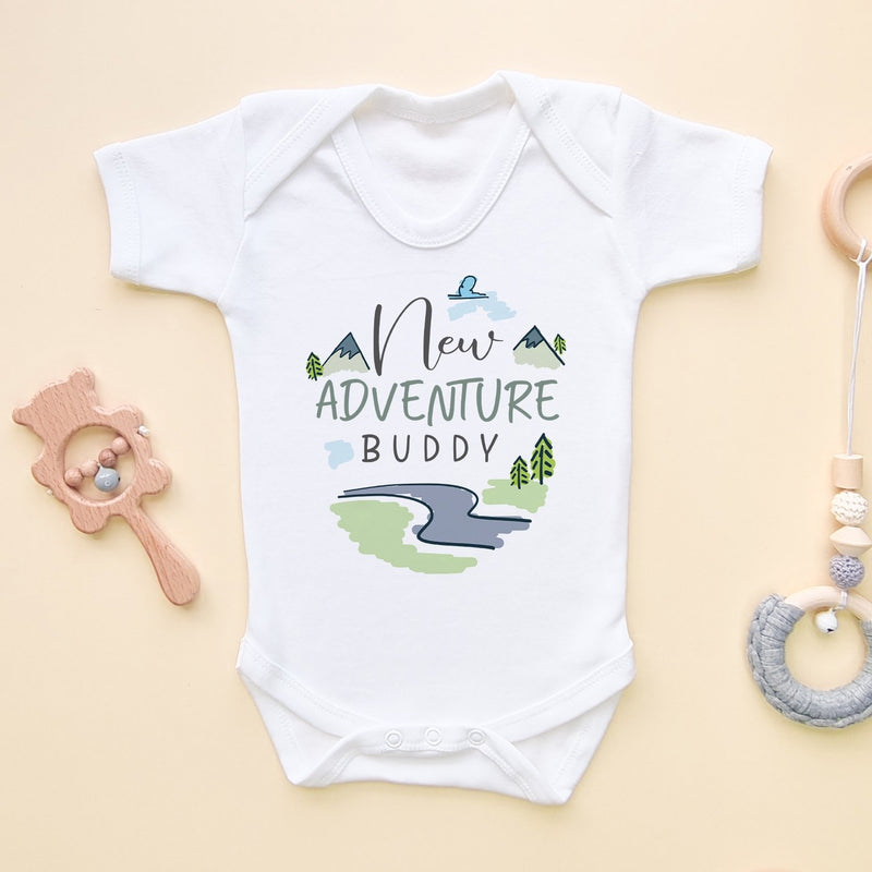 New Adventure Buddy Baby Bodysuit - Little Lili Store (8290348695832)