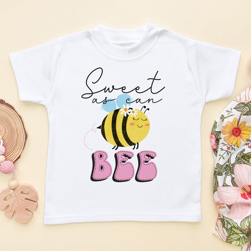 Sweet As Can Bee Toddler T Shirt - Little Lili Store (6610167529544)